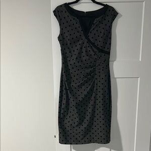 Le Chateau - Grey and Black dress - Size Medium